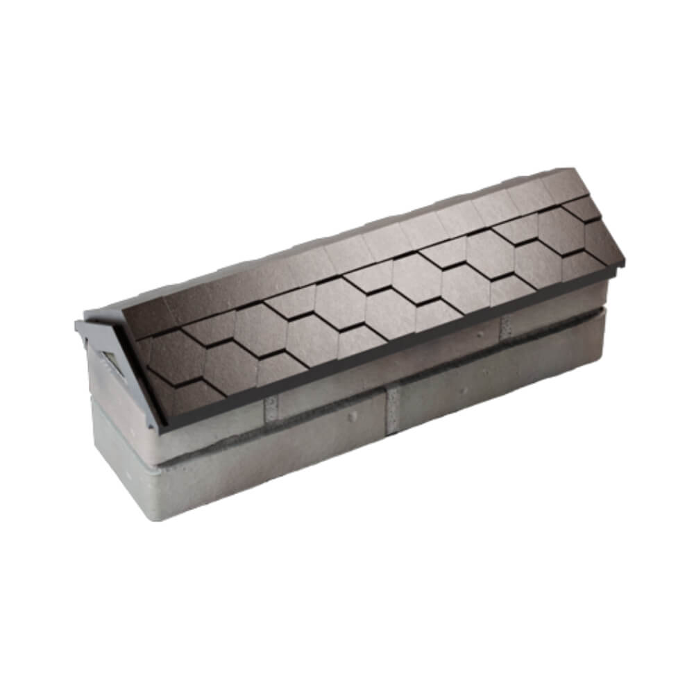 Парапет Zking Эверест Коричневый с посадкой на 0.5 кирпича (130мм) в Бердске фото