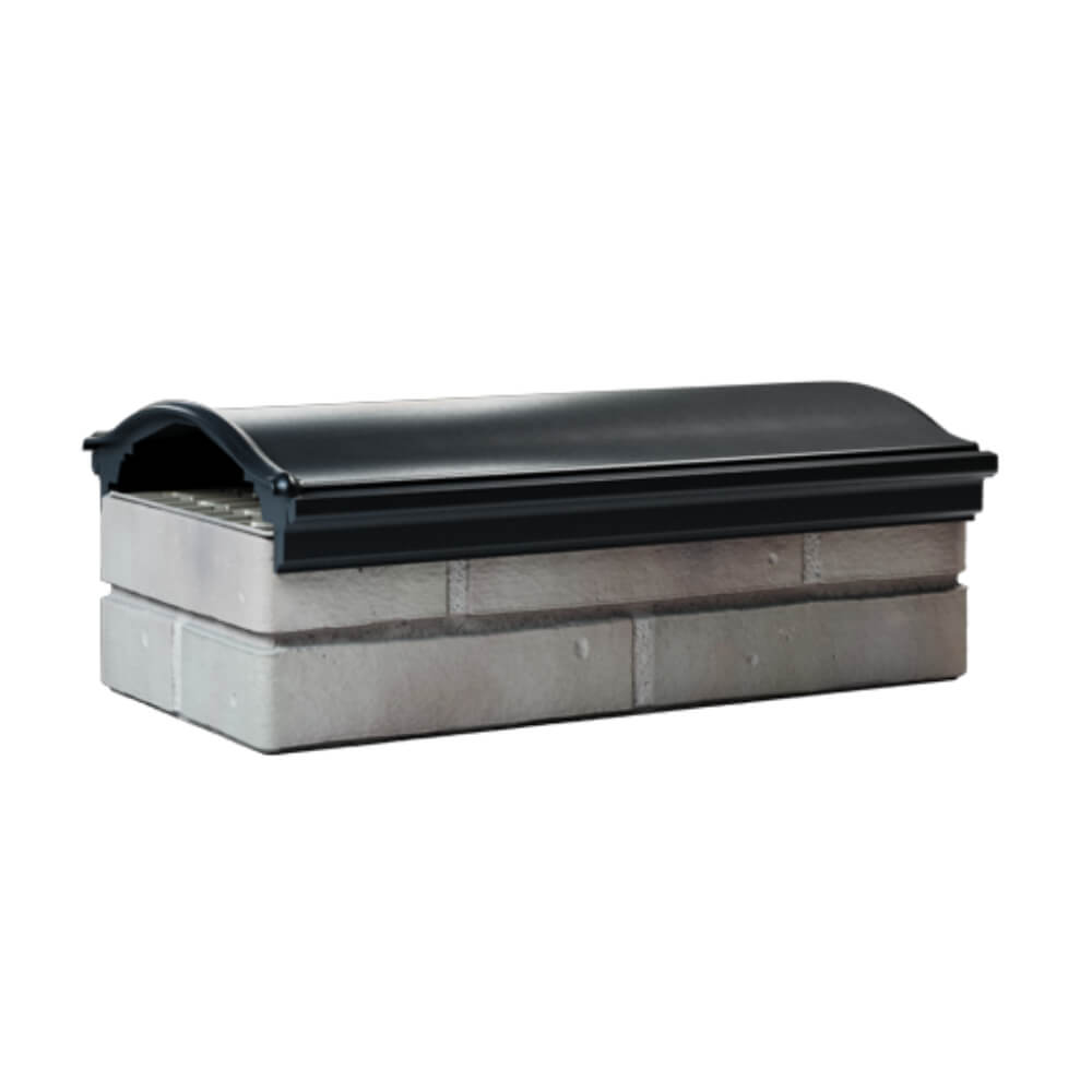 Парапет Zking Монблан Черный посадка на 1 кирпич (200/225/255мм) Бердск фото