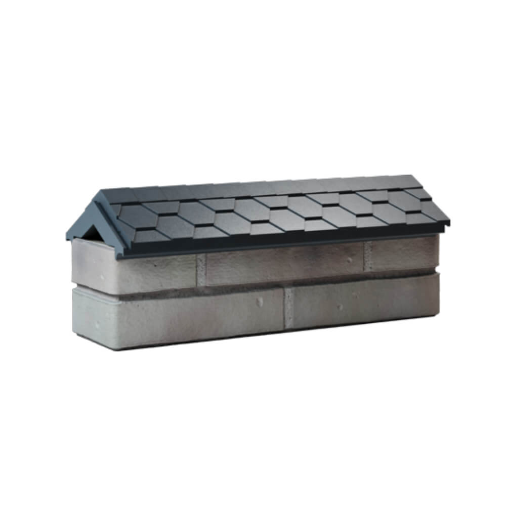 Парапет Zking Эверест Серый с посадкой на 0.5 кирпича (130мм) Бердск фото