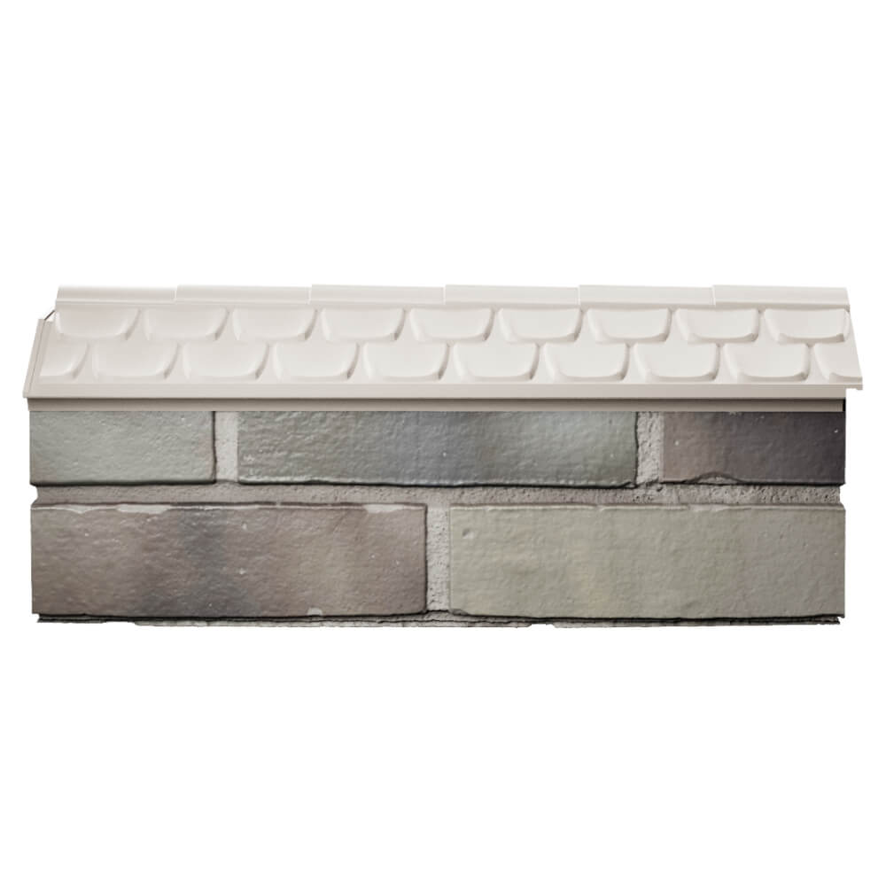 Парапет Zking Эльбрус Бежевый с посадкой на 0.5 кирпича (130мм) в Бердске фото