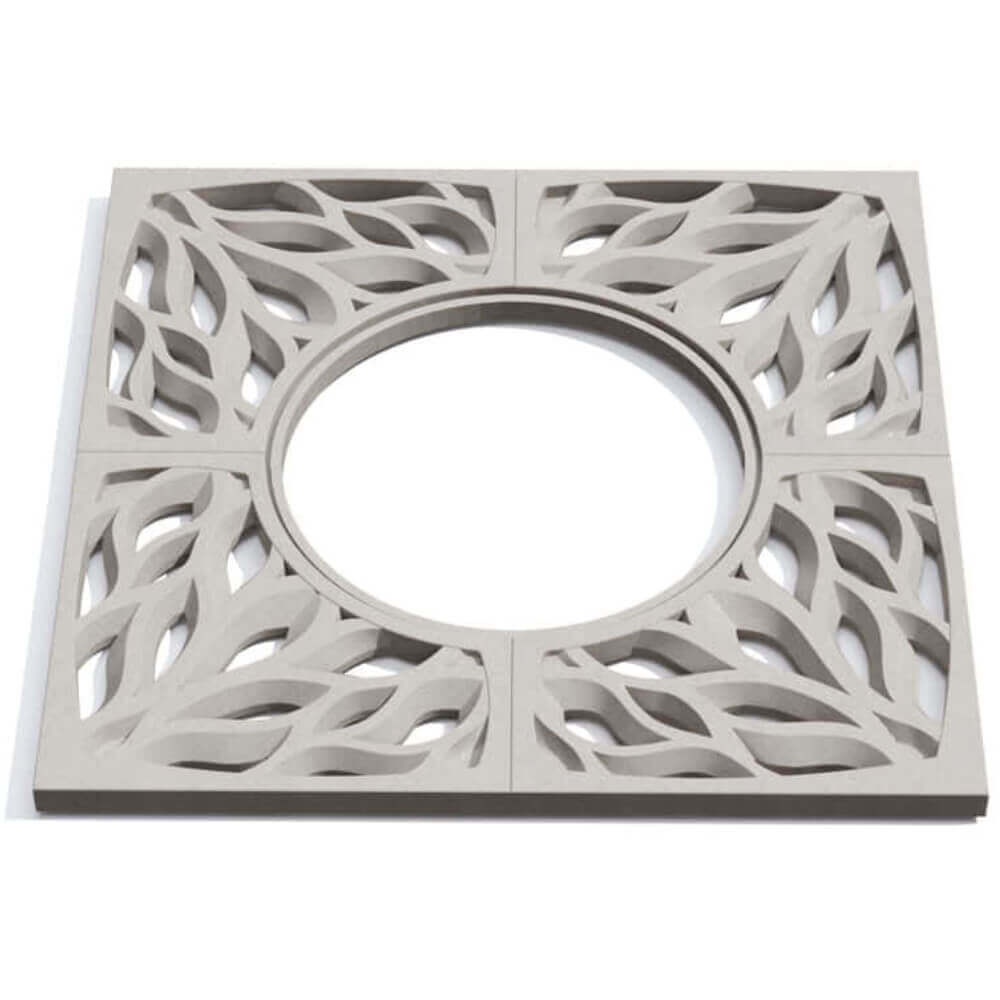 Приствольная решетка для дерева ZKING CRUST 1.2х1.2м Бежевая