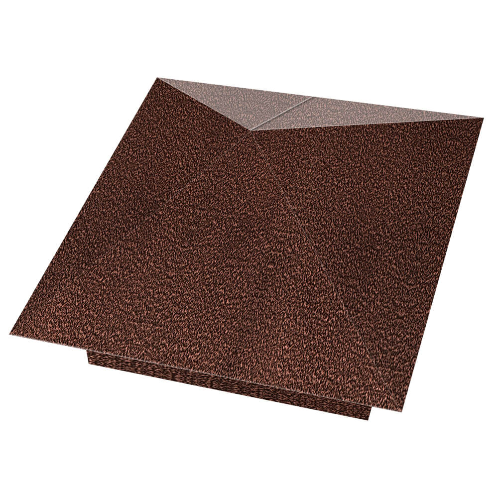 Колпак металлический 400х400мм Антик Хамелеон заборный Бердск фото