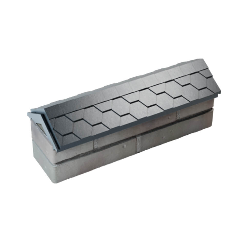 Парапет Zking Эверест Серый с посадкой на 0.5 кирпича (130мм) в Бердске фото